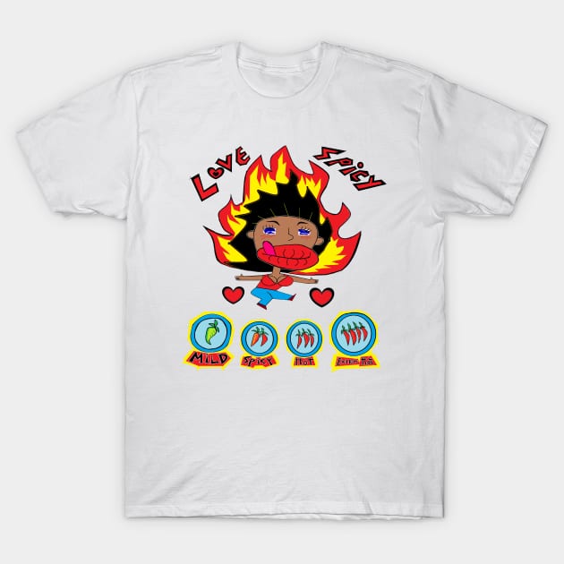 TABCxon #028 Love Spicy Hot Michelle T-Shirt by TABCXON